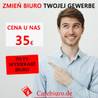 Gewerbe bez zameldowania w carebiuro.de